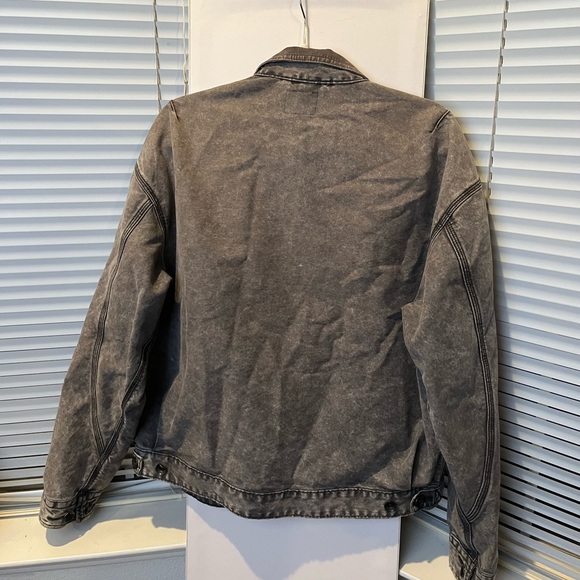 BGM Black Denim Jacket - Picture 2 of 4